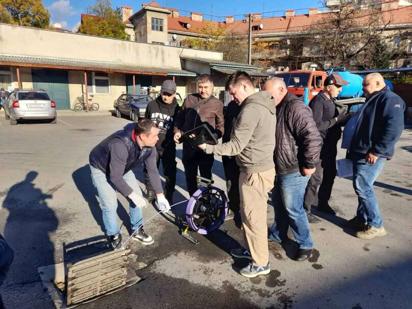 Фото Нова камера TechWorm S вже в експлуатації на КП «Ужгородводоканал»!